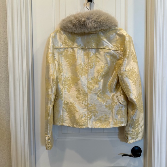 Free People French Exit Fur Trim Jacket - Picture 4 of 6